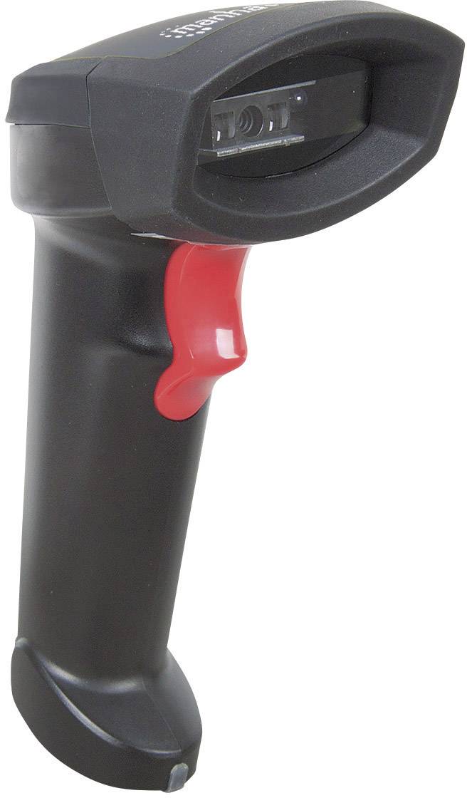Manhattan 178617 USB-Kit Barcode scanner Bluetooth® 1D CCD Black Hand-held Bluetooth, USB
