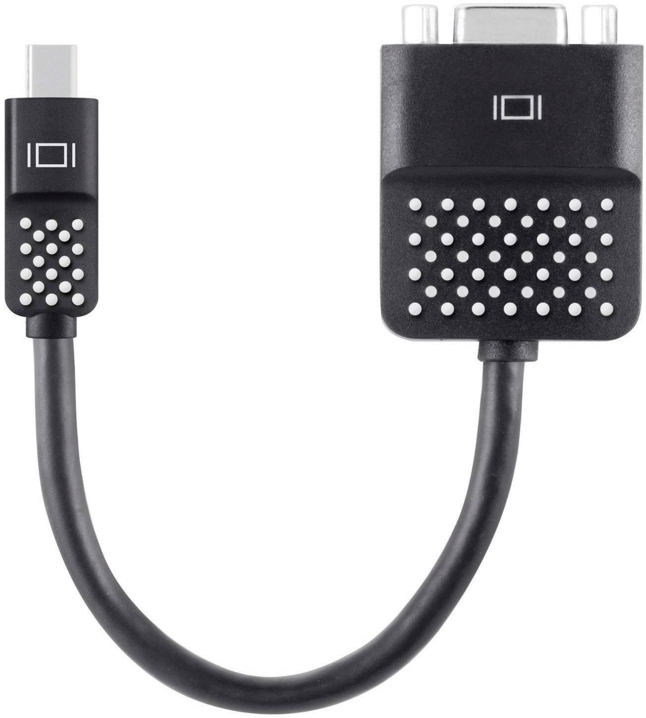 Belkin F2CD028bt DisplayPort / VGA Adapter [1x Mini DisplayPort plug - 1x VGA socket] Black 10.00 cm