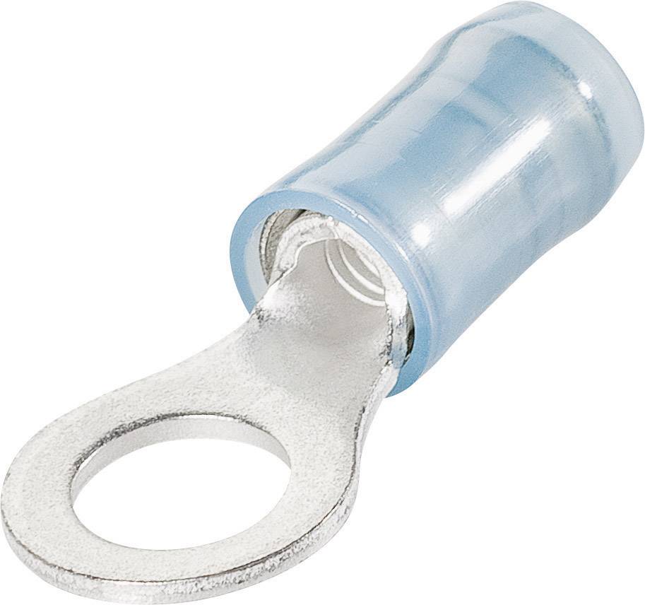 TE Connectivity 321045 Ring terminal Cross section (max.)=2.60 mm² Hole Ø=6.35 mm Partially insulated Blue