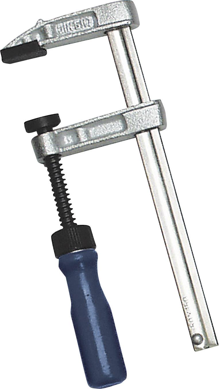 Industrial screw clamp to DIN 5117 Brüder Mannesmann M90400 Span width (max.):150 mm Nosing length:50 mm