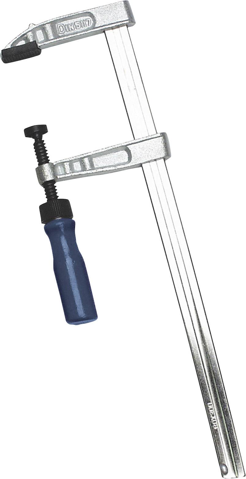 Industrial screw clamp to DIN 5117 Brüder Mannesmann M90425 Span width (max.):500 mm Nosing length:120 mm
