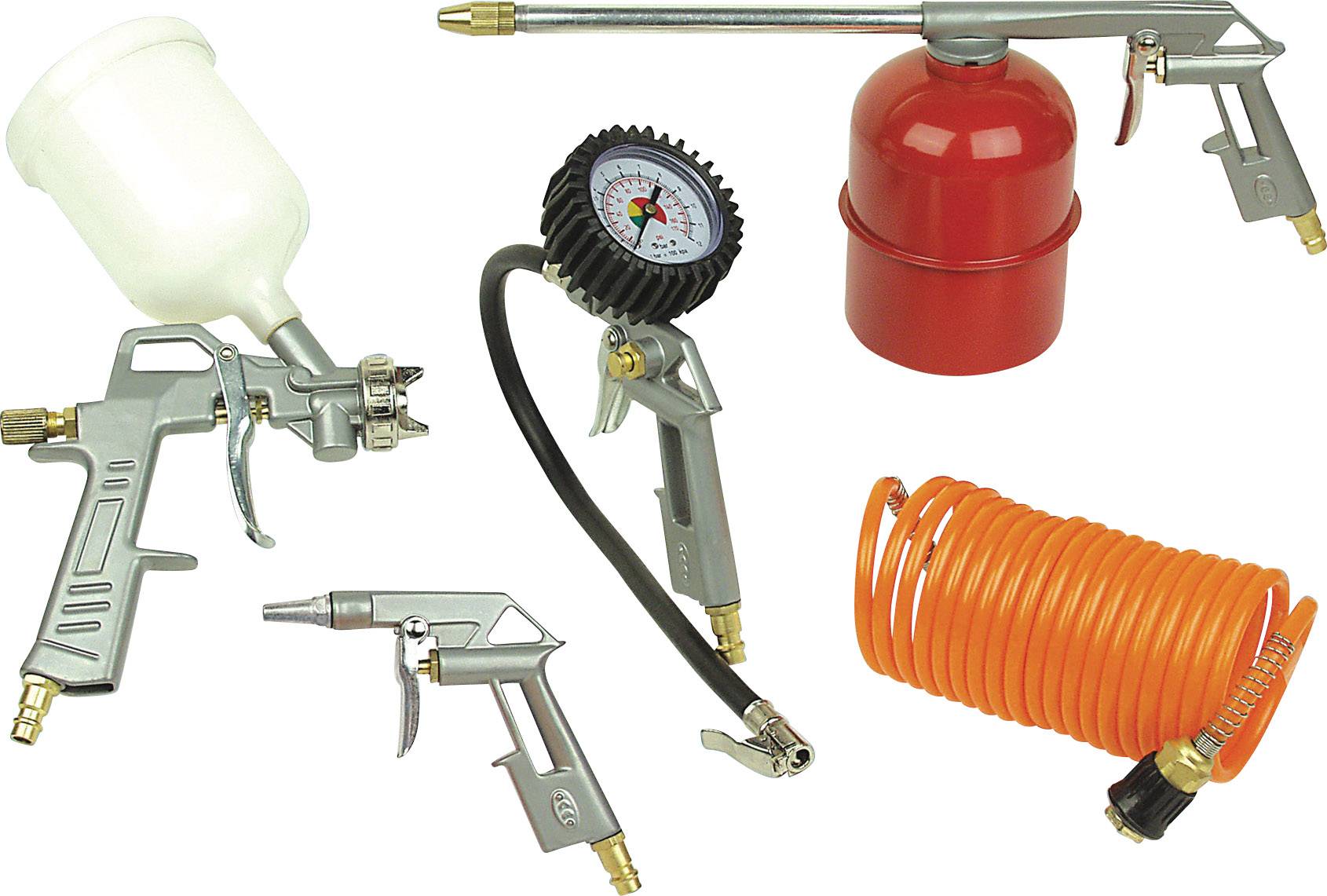 Brüder Mannesmann Pneumatic tool set 12 bar