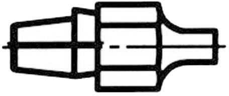 Weller 51315399 Desoldering nozzle Tip size 0.55 mm Tip length 22 mm Content 1 pc(s)