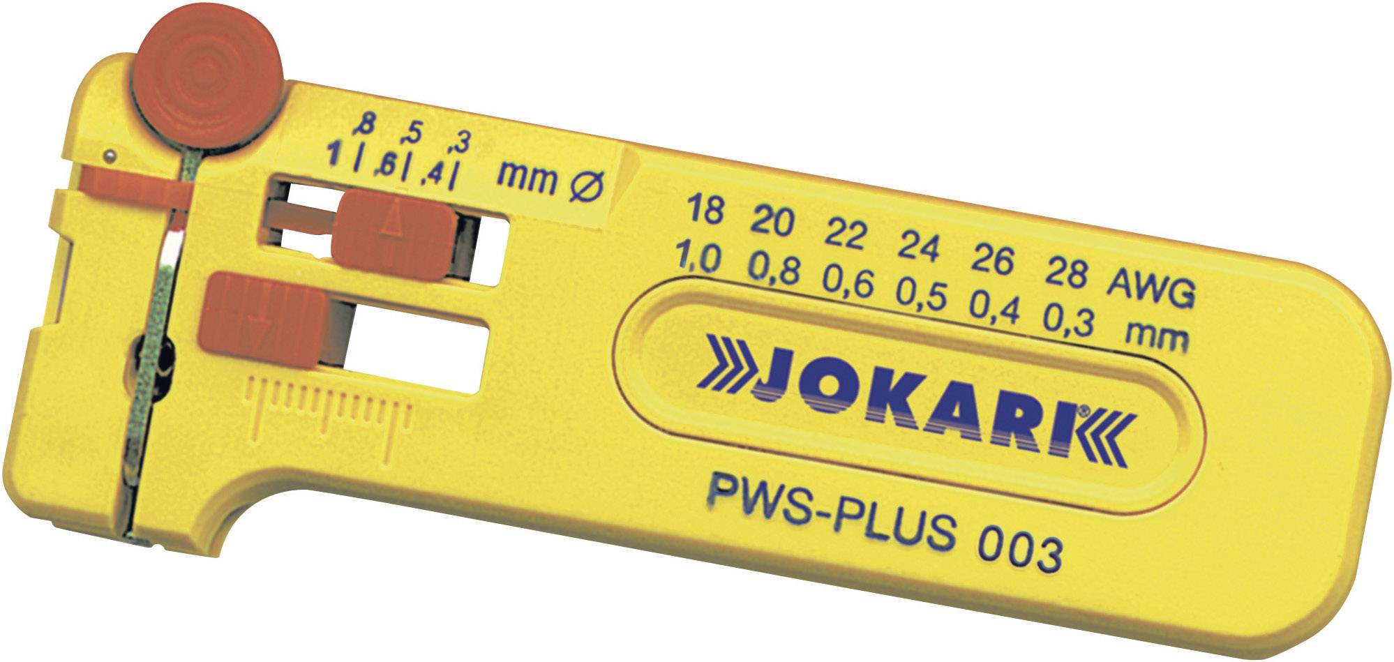 Jokari 40026 PWS-PLUS 003 Wire stripper Suitable for PVC-coated wires, PTFE wires 0.1 mm (max)