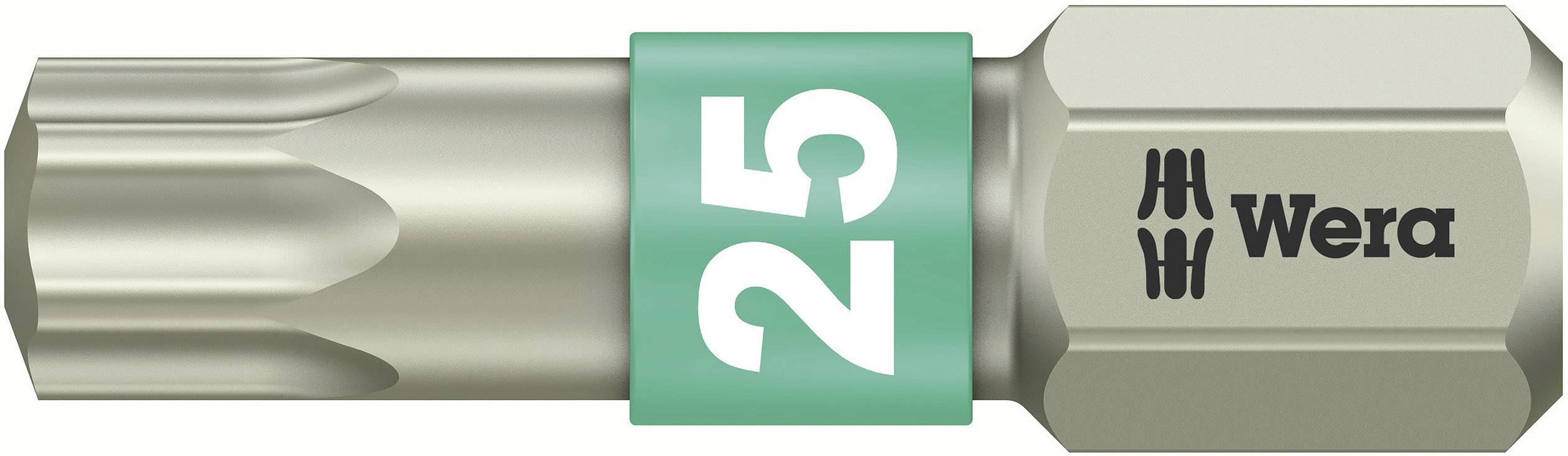 Wera hex key with green band, size 25.
