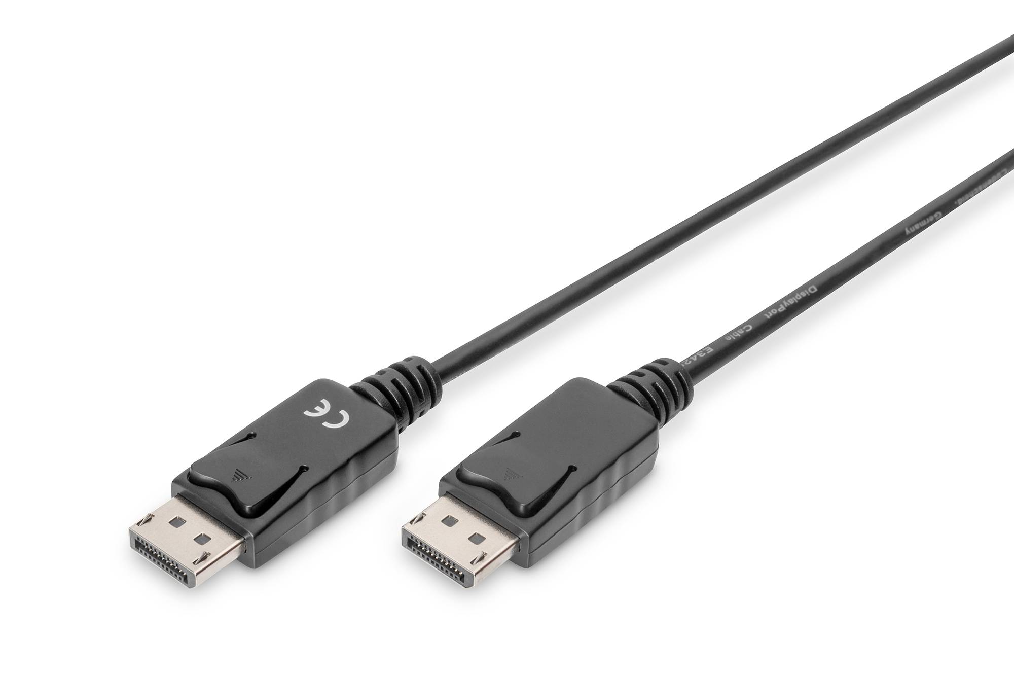 Digitus DisplayPort Cable DisplayPort plug, DisplayPort plug 5.00 m Black AK-340103-050-S DisplayPort cable