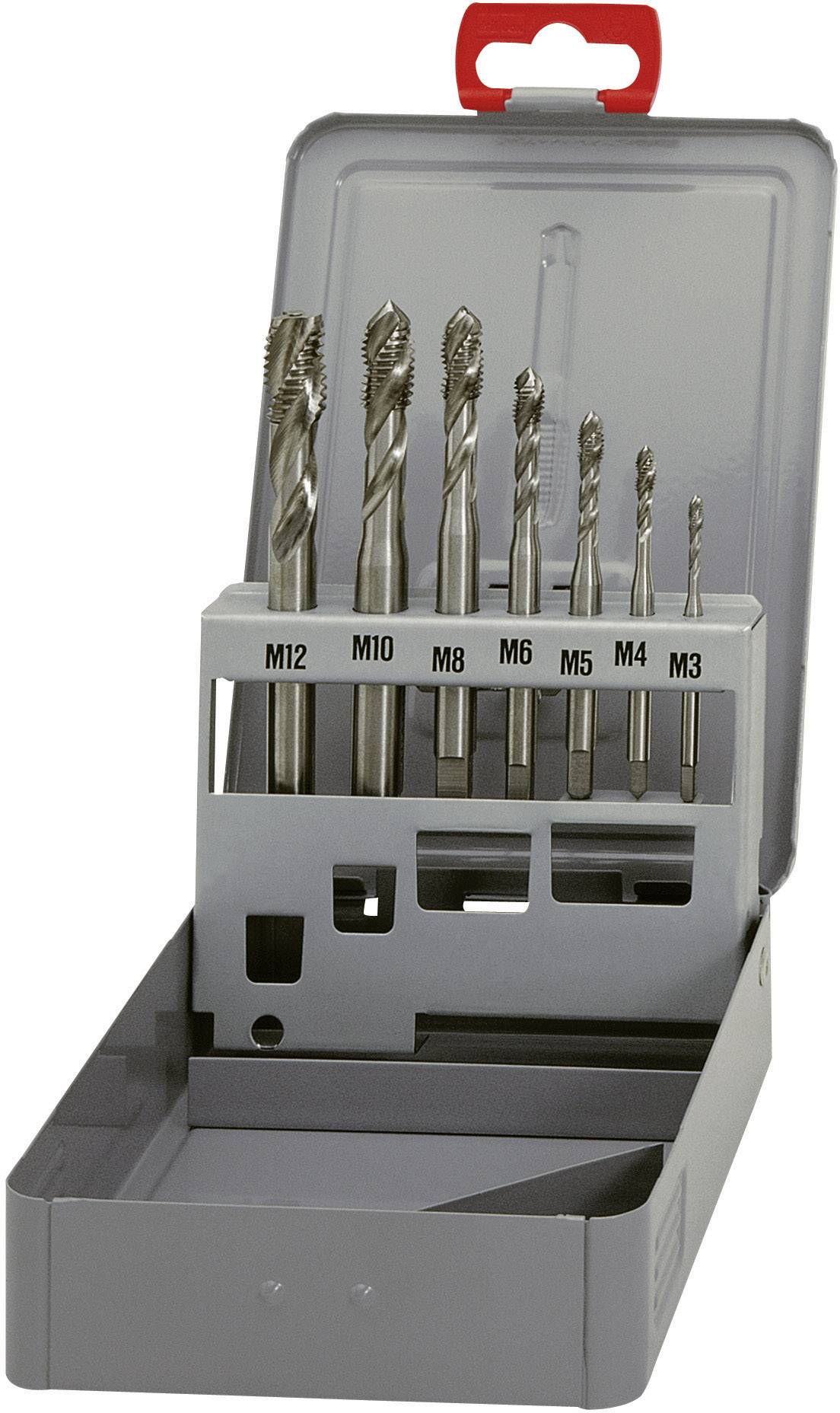 Eventus by Exact 10366 CNC tap set 7-piece metric Right hand cutting DIN 371 HSS 35° RSP 1 Set