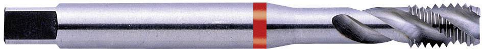 Metal router with spiral cutting edge and thread, suitable for precise drilling or milling in hard materials.