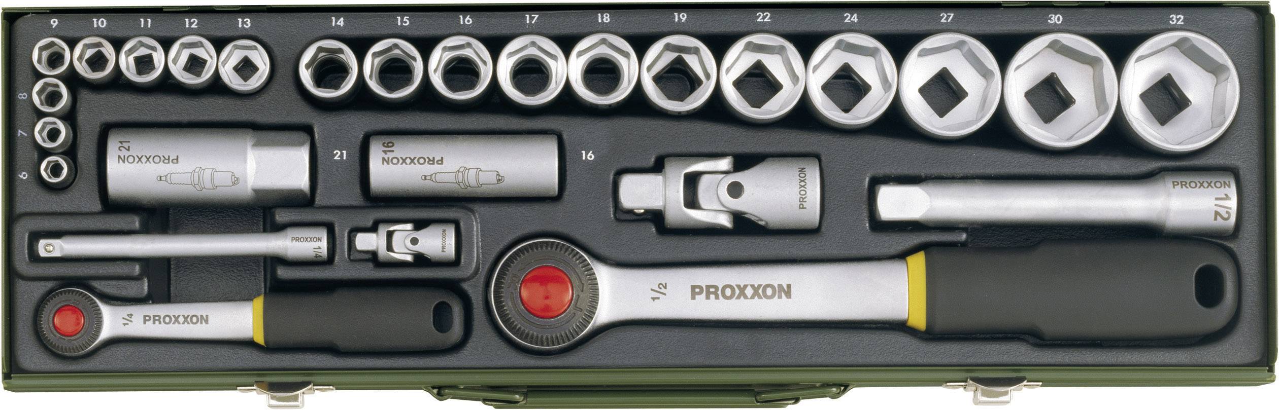 Proxxon Industrial Bit set Metric 1/4" (6.3 mm), 1/2" (12.5 mm) 27-piece 23020