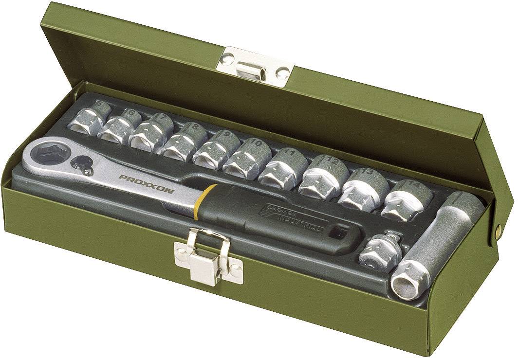 Proxxon Industrial Bit set Metric 1/4" (6.3 mm) 13-piece 23602