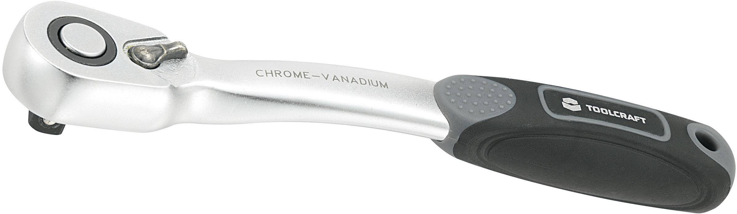 TOOLCRAFT 816192 Forward/reverse ratchet 1/4" (6.3 mm) 145 mm