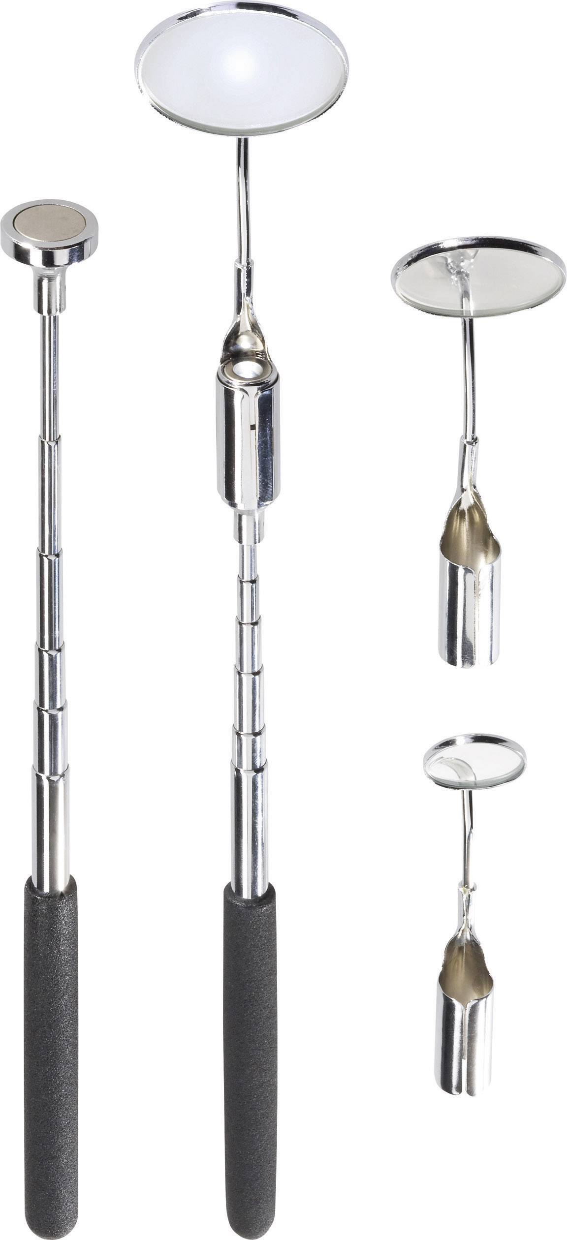 TOOLCRAFT 816419 Speculum set 5-piece incl. illumination