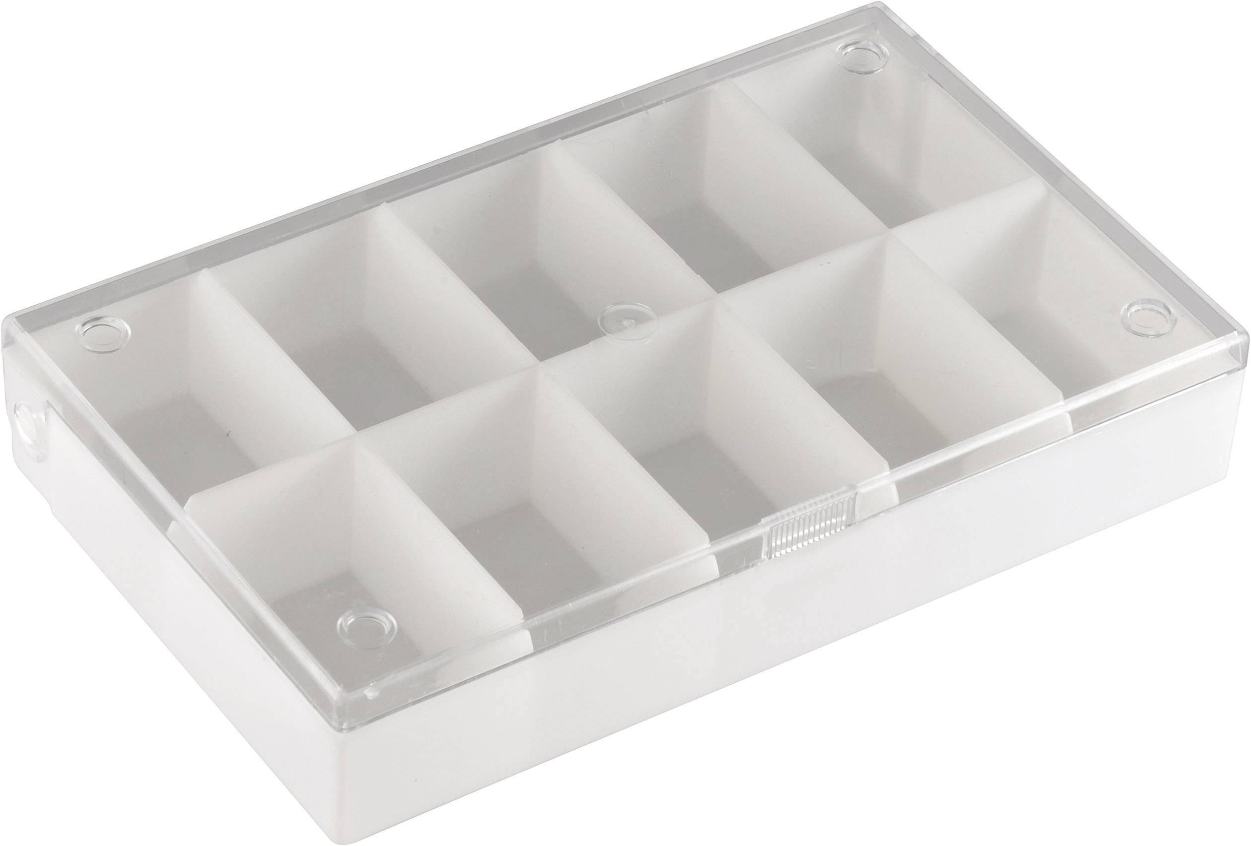 Hüfner Dübel Assortment box (L x W x H) 164 x 31 x 101 mm No. of compartments: 10 fixed compartments Content 1 pc(s)