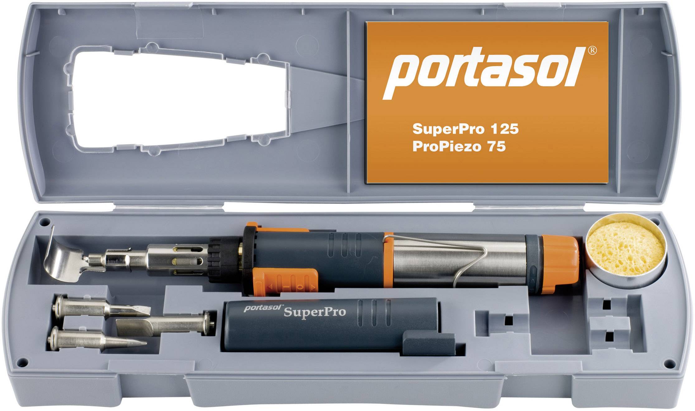 Portasol SuperPro Set Gas soldering kit 625 °C 90 min + piezo ignition 5 pc(s)