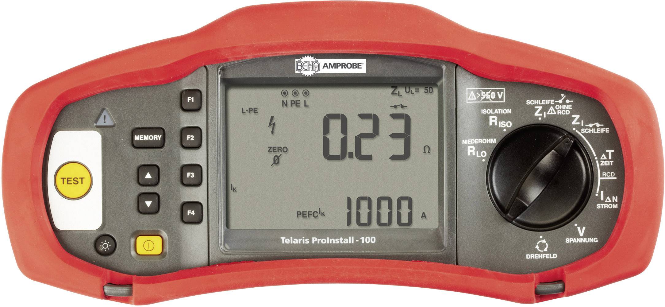 Beha Amprobe Telaris ProInstall-100-D Electrical tester VDE standard 0100