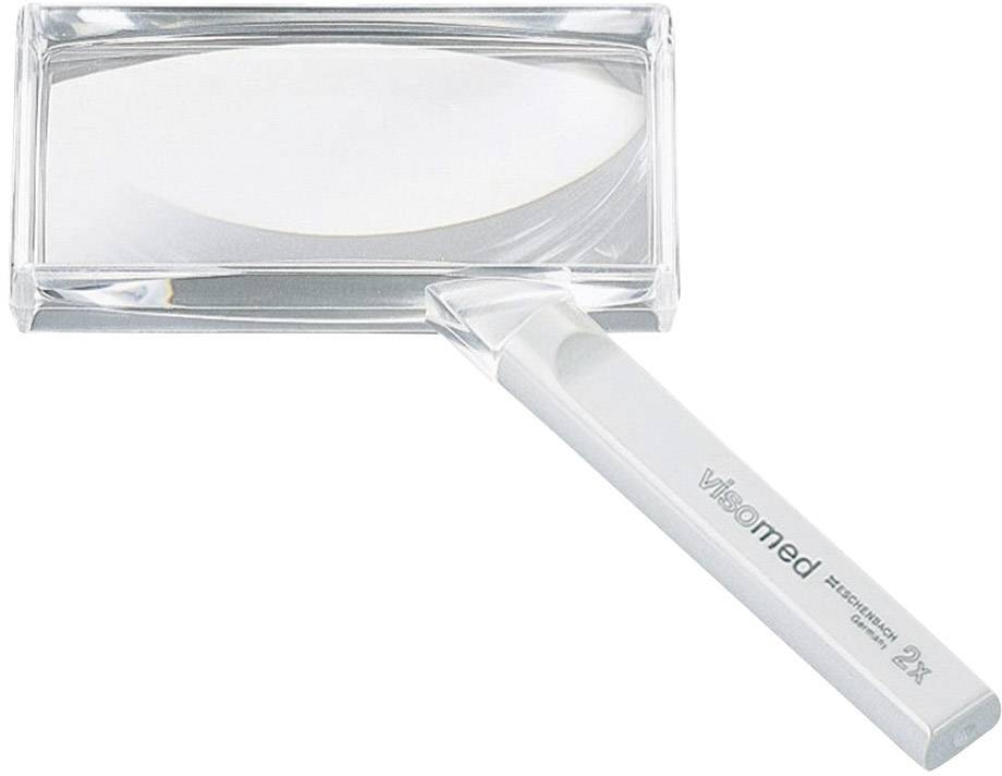 Eschenbach 2614150 Handheld magnifier Magnification: 2 x Lens size: (L x W) 100 mm x 50 mm