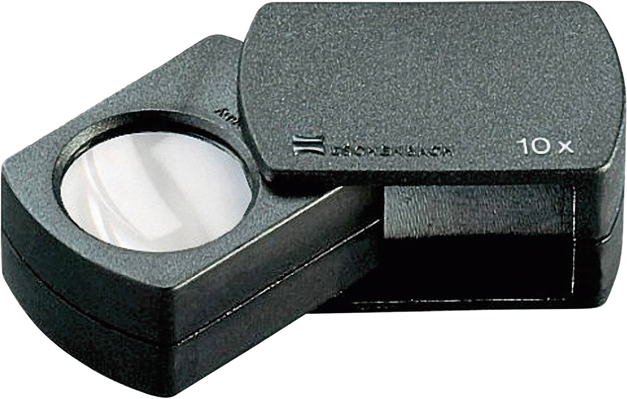Eschenbach 110910 Folding hand magnifier Magnification: 10 x Lens size: (Ø) 23 mm Black