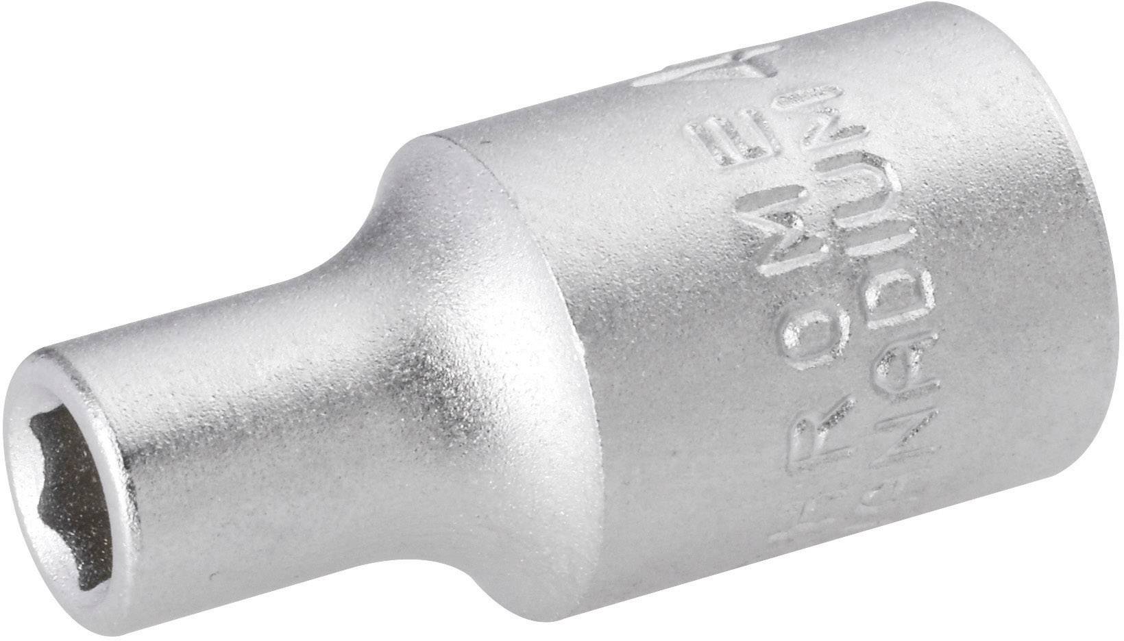 Metal cap with hexagonal opening, likely a tool adapter.