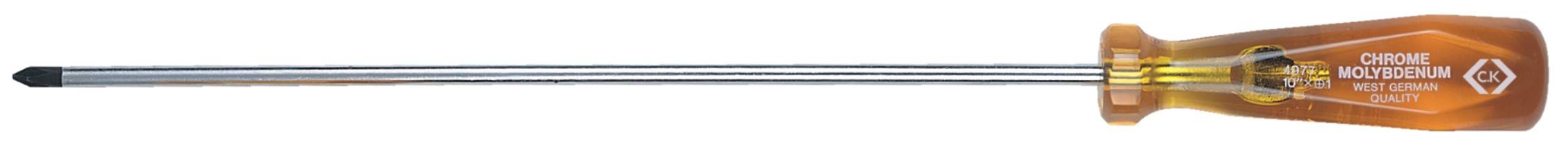 C.K T4977 1 Workshop Pillips screwdriver PH 1 Blade length: 250 mm DIN ISO 8764