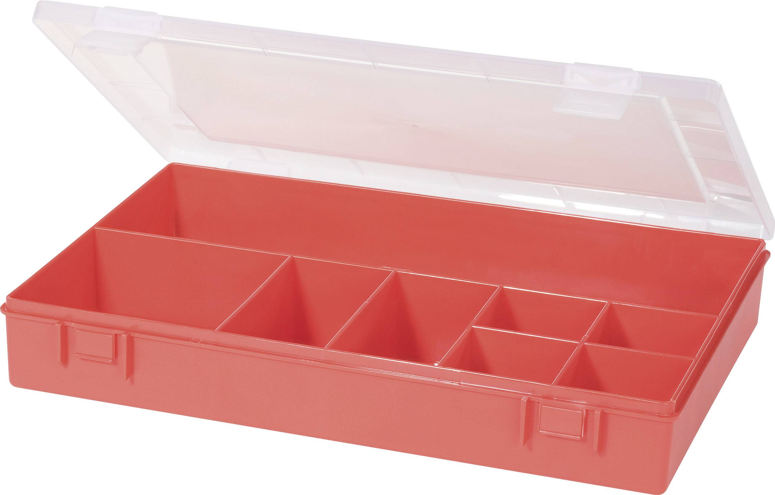 Hünersdorff Assortment box (L x W x H) 335 x 225 x 55 mm No. of compartments: 8 fixed compartments Content 1 pc(s)