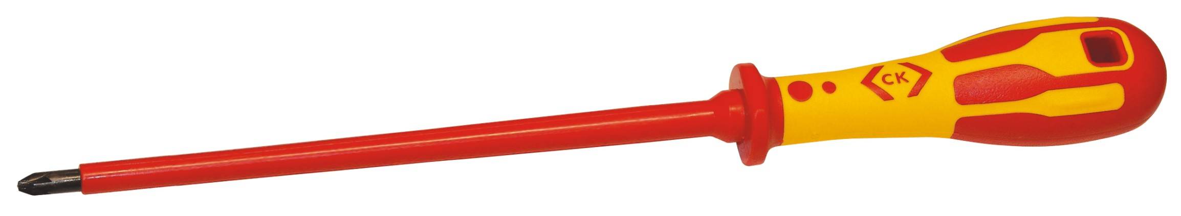 C.K T49143-2200 VDE Phillips screwdriver PZ 2 Blade length: 200 mm DIN ISO 8764, DIN EN 60900