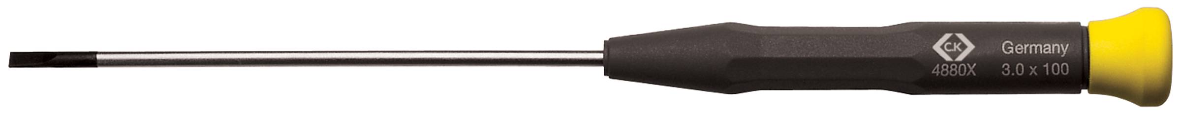 C.K Xonic Electrical & precision engineering Slotted screwdriver Blade width: 1.2 mm Blade length: 60 mm
