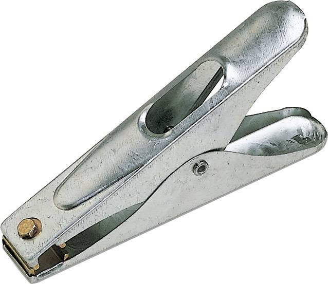 A silver metal staple remover, used for extracting staples from paper.