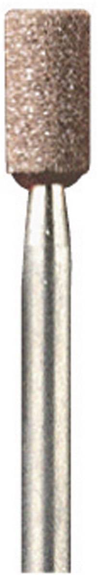 A metallic milling cutter with a cylindrical grinding head, used for precision work in various craft or dental applications.