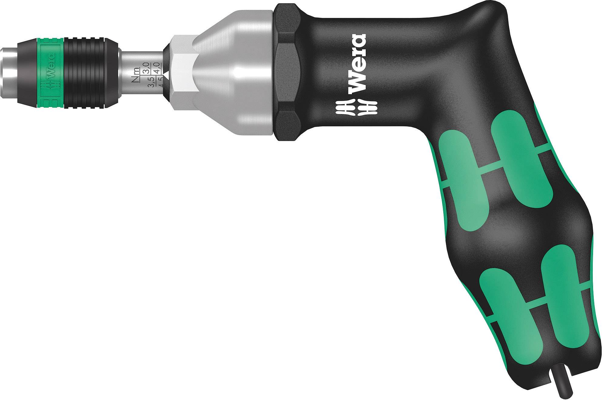 Screwdriver with ergonomic handle, brand 'Wera', suitable for precise and effortless screwing in craftwork.