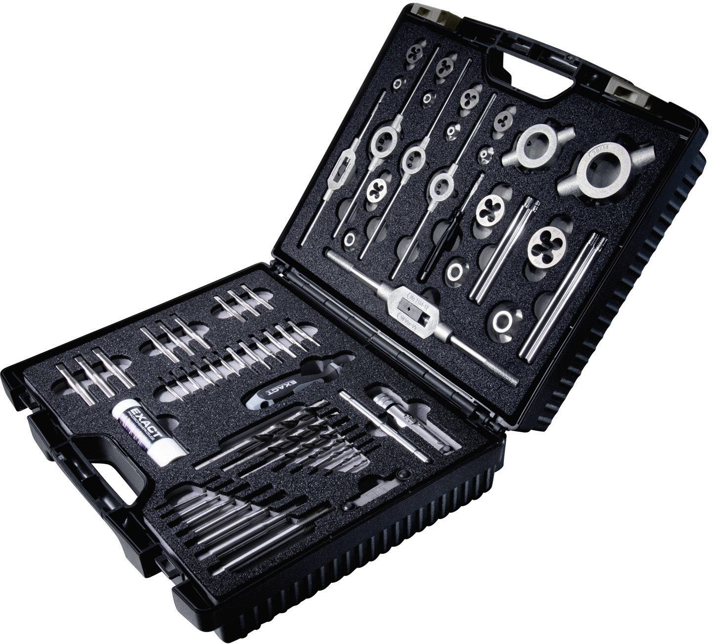 Exact 70511 Tap tool kit 61-piece HSS metric M3, M4, M5, M6, M8, M10, M12