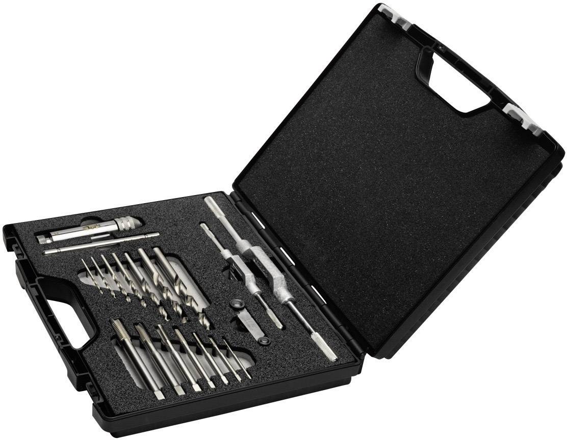 Exact 70542 CNC tapping head set 18-piece metric Right hand cutting DIN 371, DIN 376 HSS-E 1 Set
