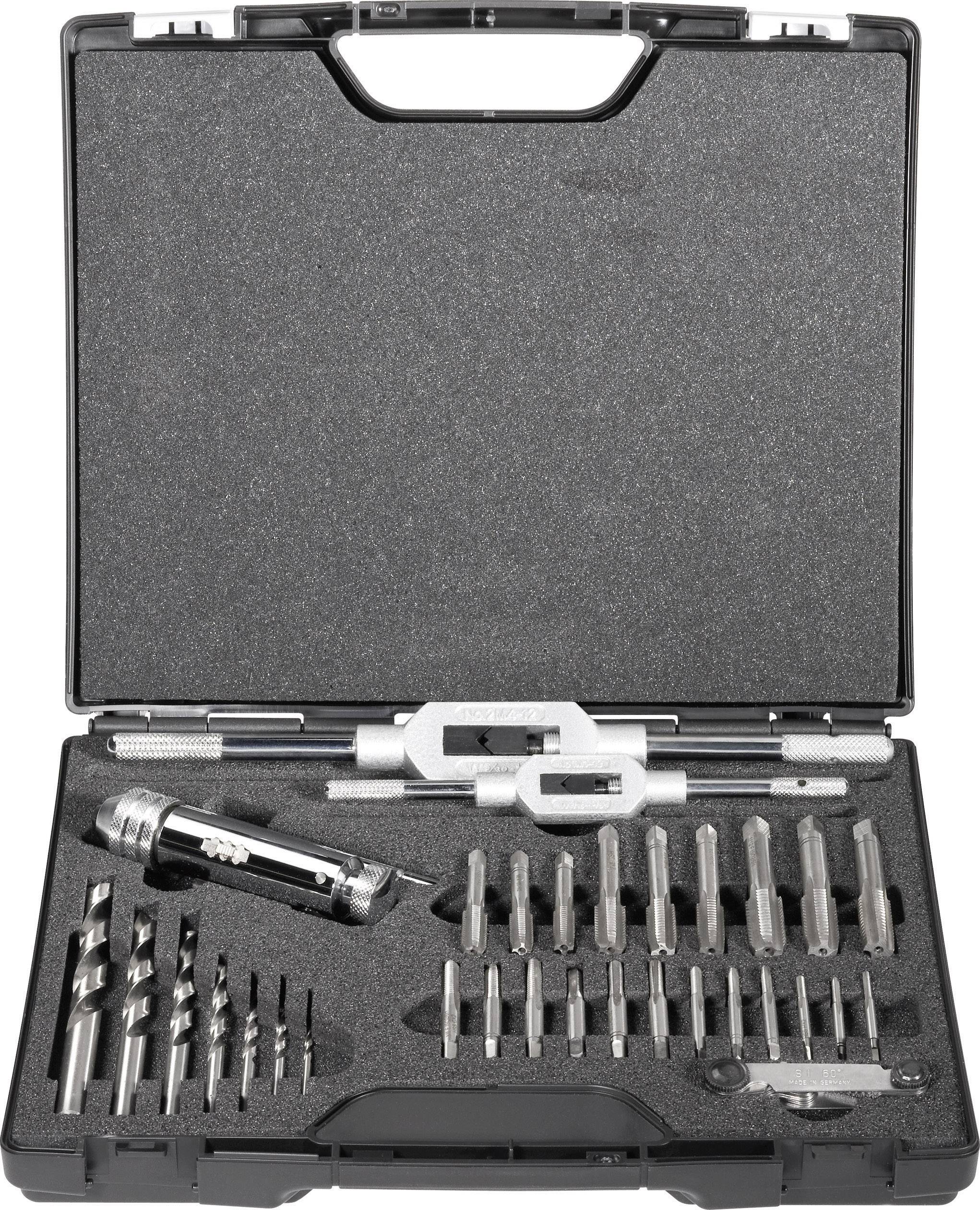 Exact 70551 Hand tap set 32-piece metric Right hand cutting DIN 352 HSS 1 Set