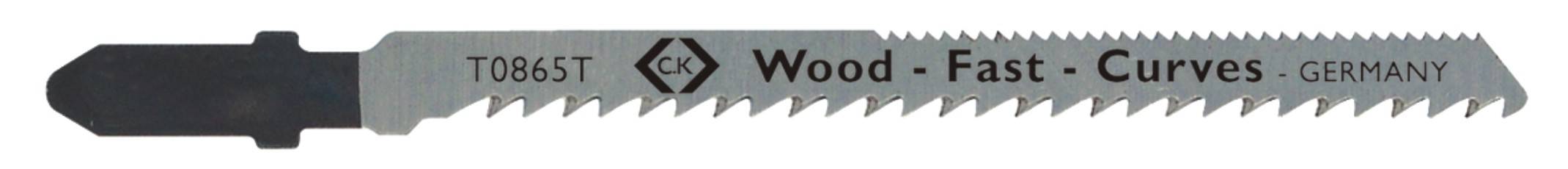 C.K T0865T C.K Jigsaw Blades For Wood Card Of 5 1 pc(s)