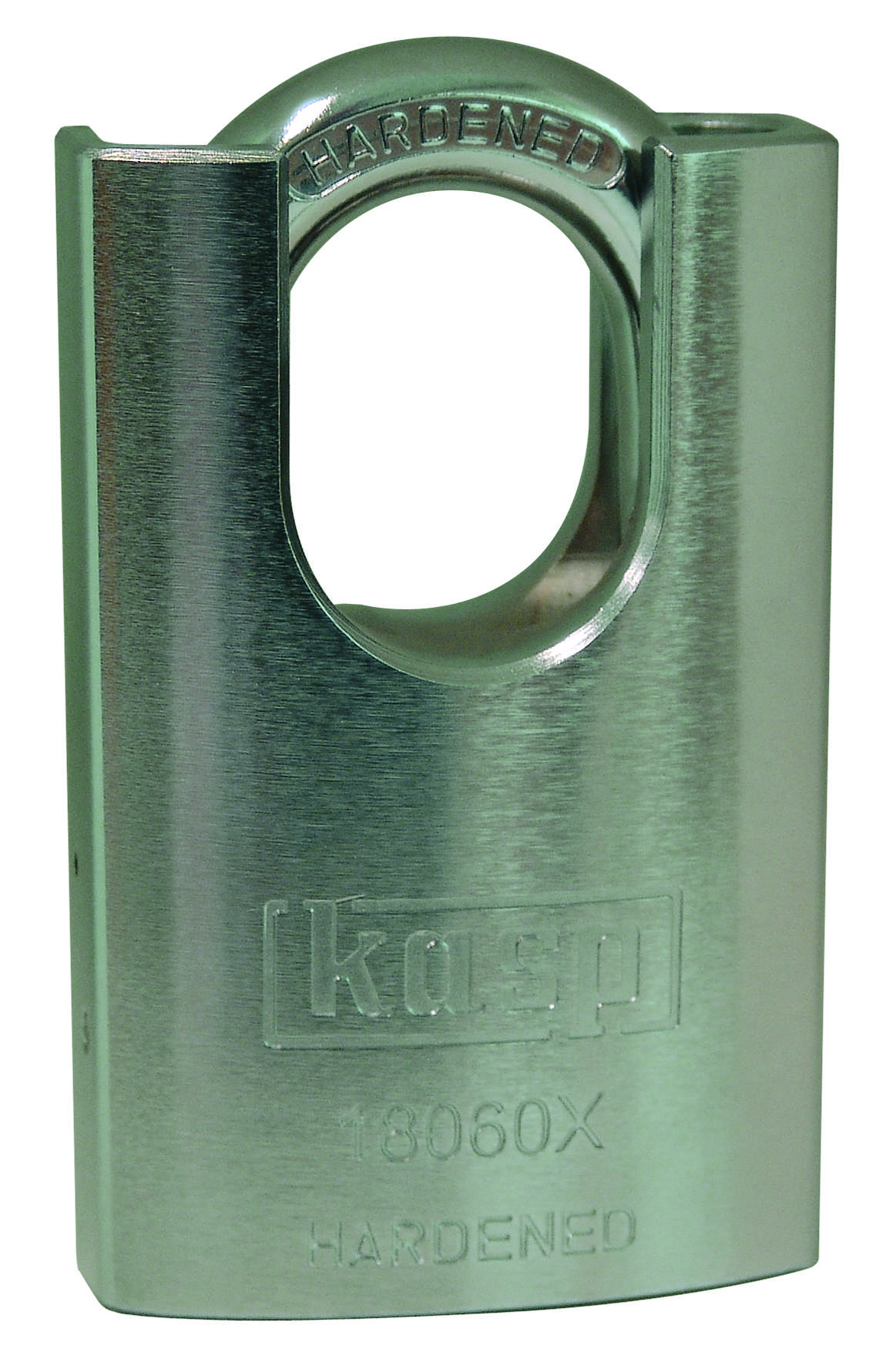 Kasp K18060XD Padlock keyed to differ Silver Key