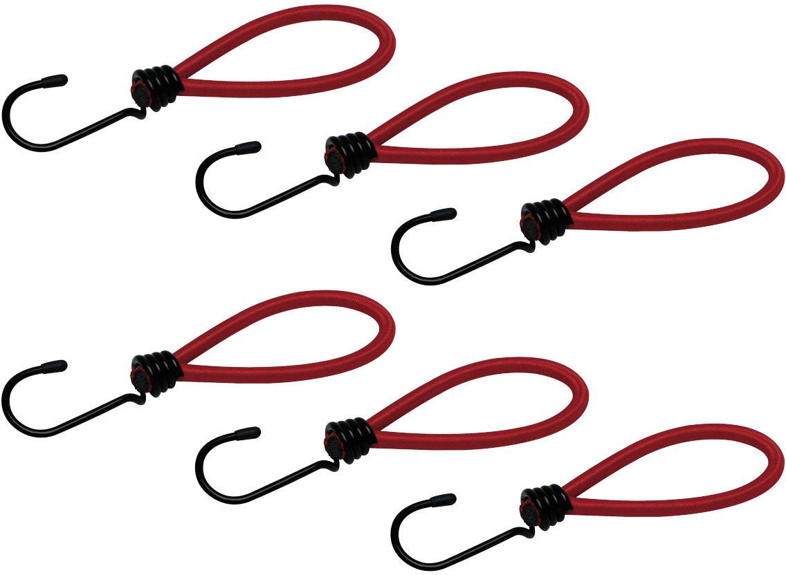 LAS 10676 10676 Bungee cord hook (Ø x L) 6 mm x 100 mm incl. loops