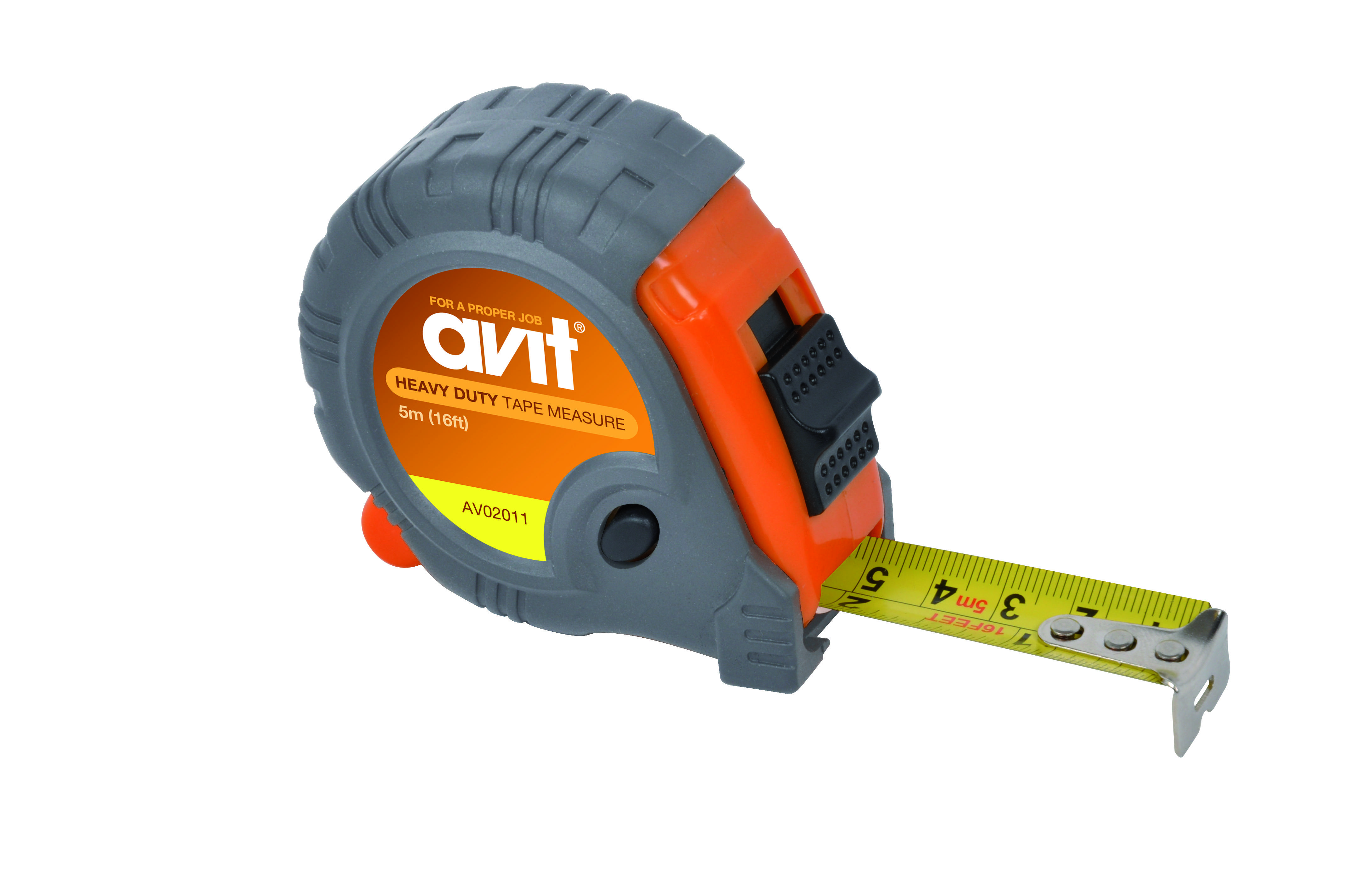 AVIT AV02011 Tape measure 5 m Steel