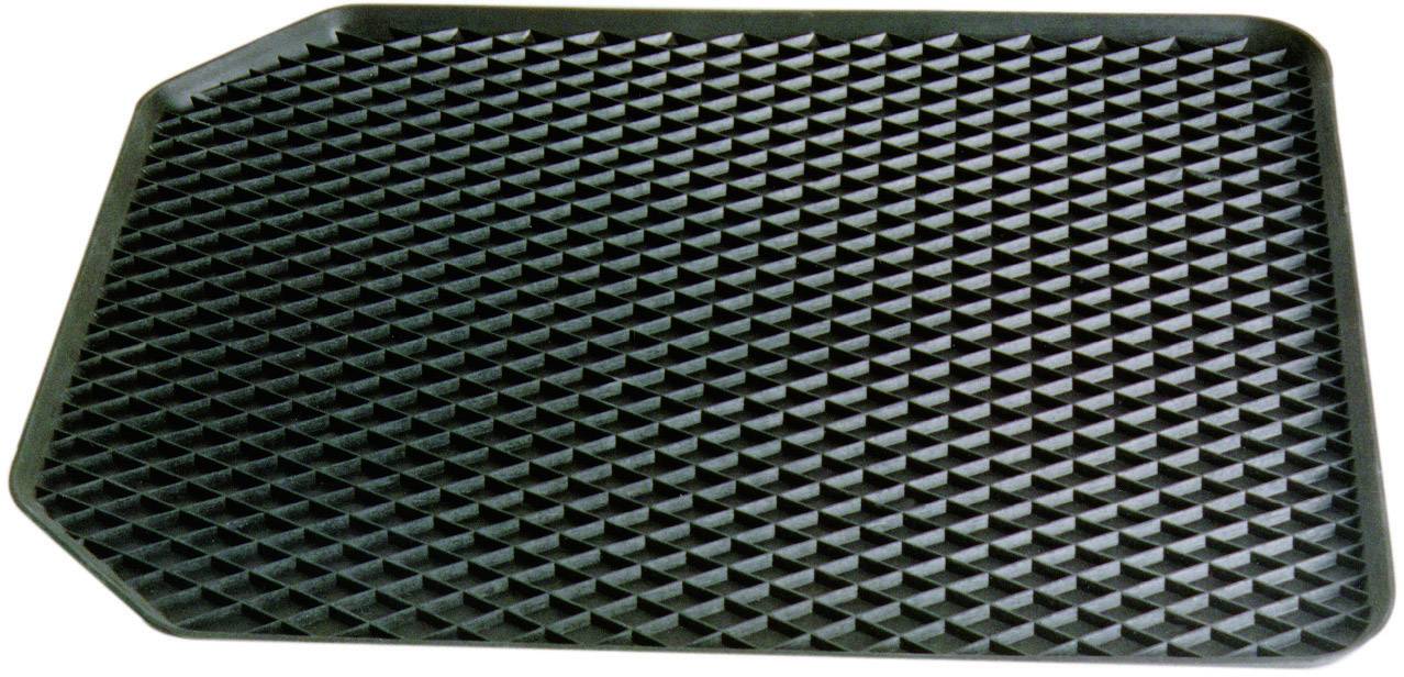 HP Autozubehör 16524 Car floor mat (raised borders) Compatible with: Universal Rubber (L x W x H) 55 x 45 x 4.5 cm Black