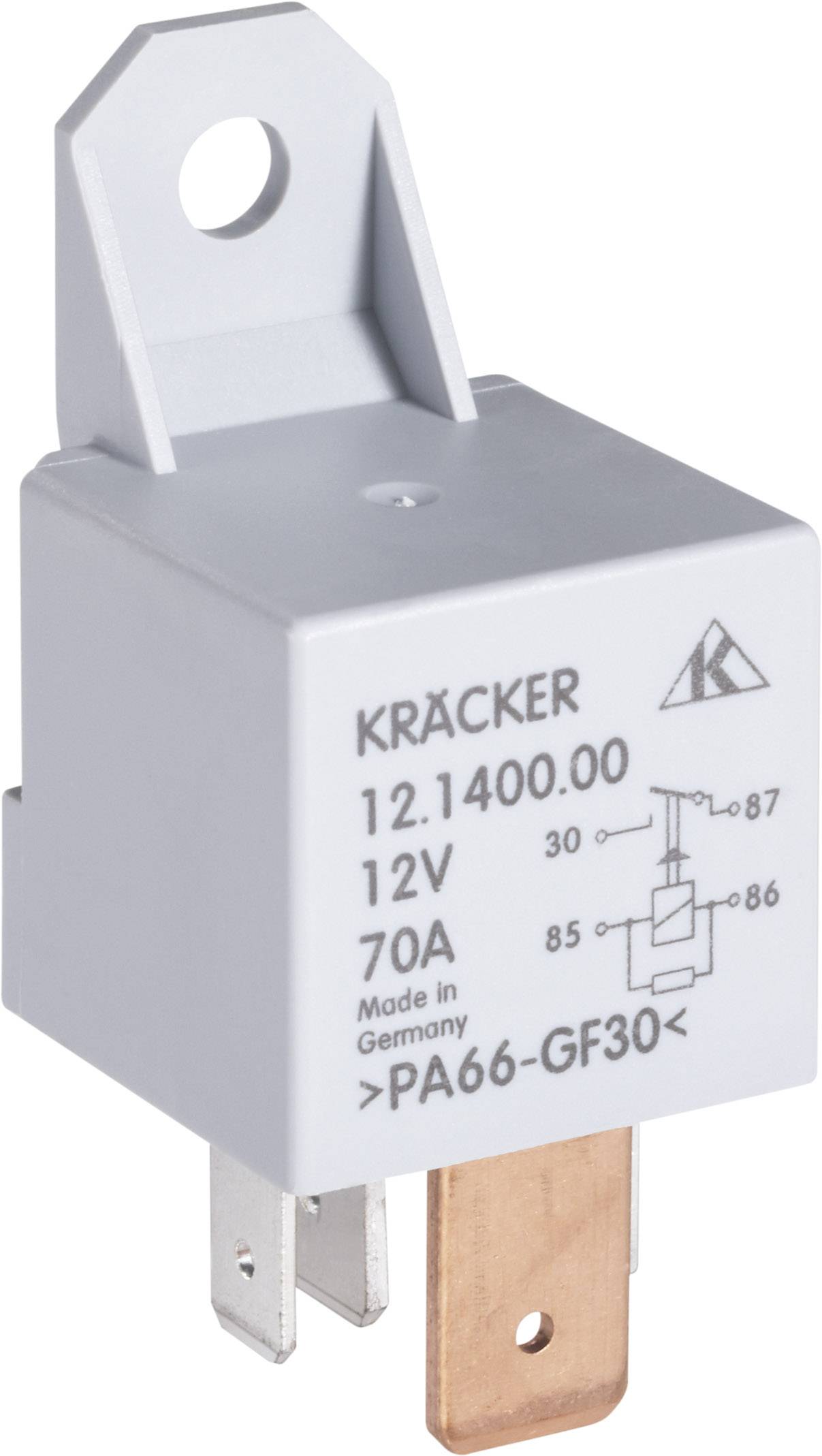 Kräcker 12.1400.00 Automotive relay 12 V DC 70 A 1 maker