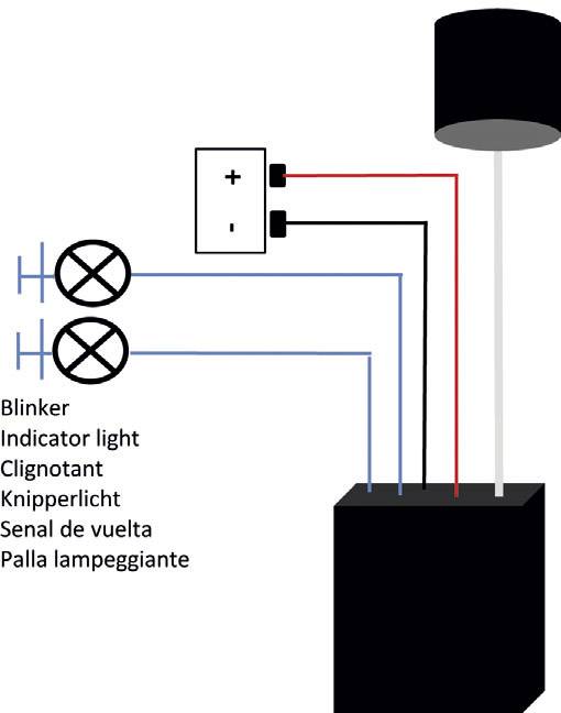 BLE35 BLE35 Acoustic turn signal reminder