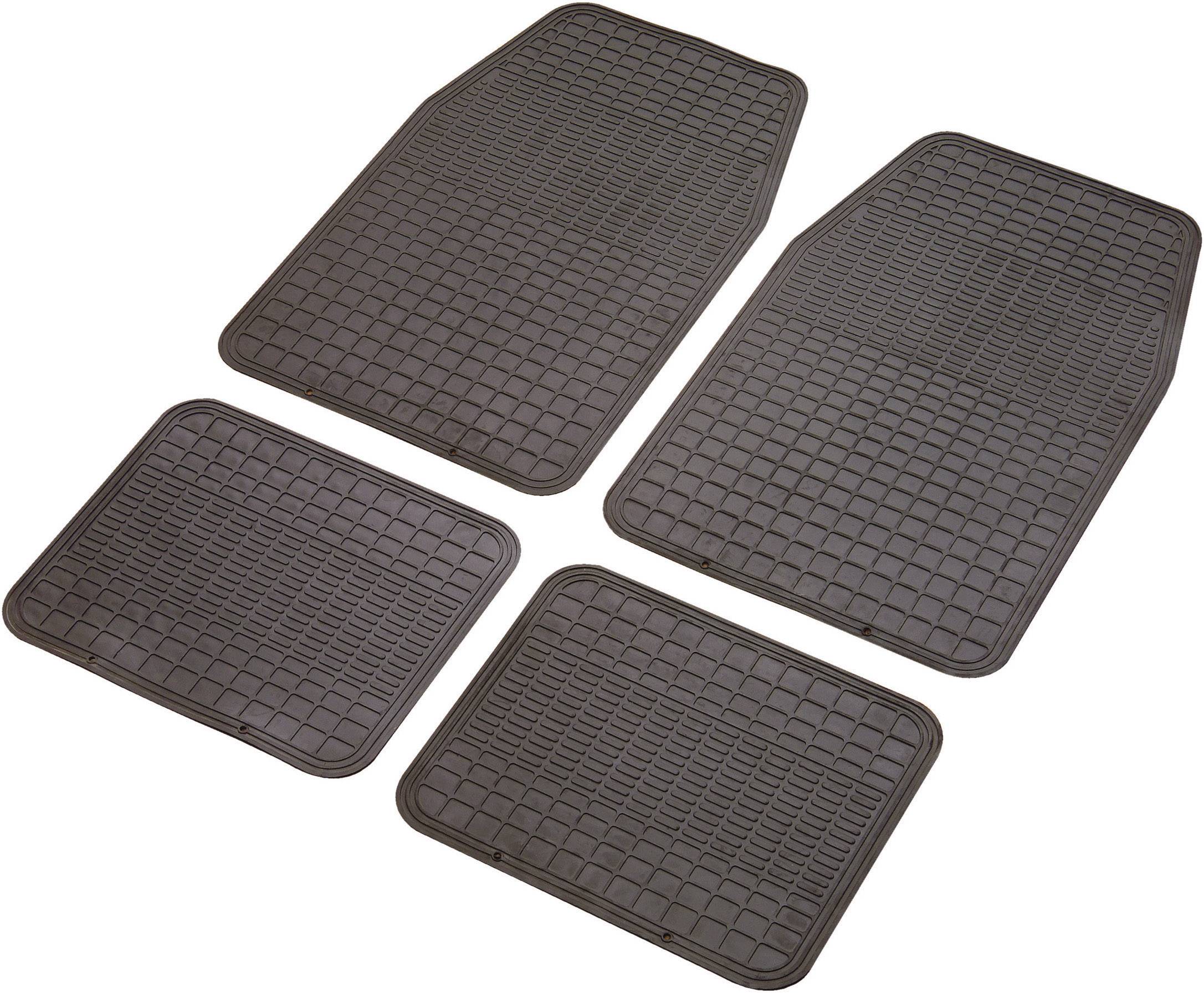 74514 Car floor mat (universal) Compatible with: Universal Rubber Black