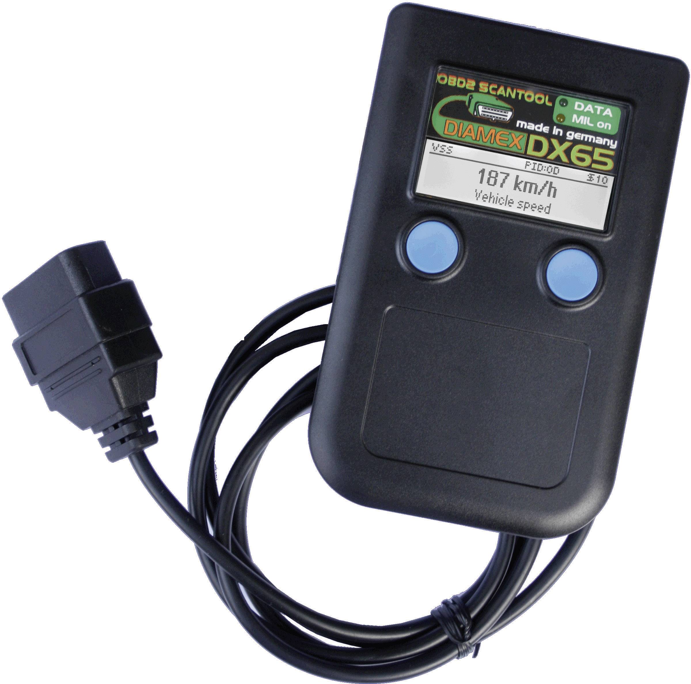 Diamex OBD II diagnostics tool DX65 7101