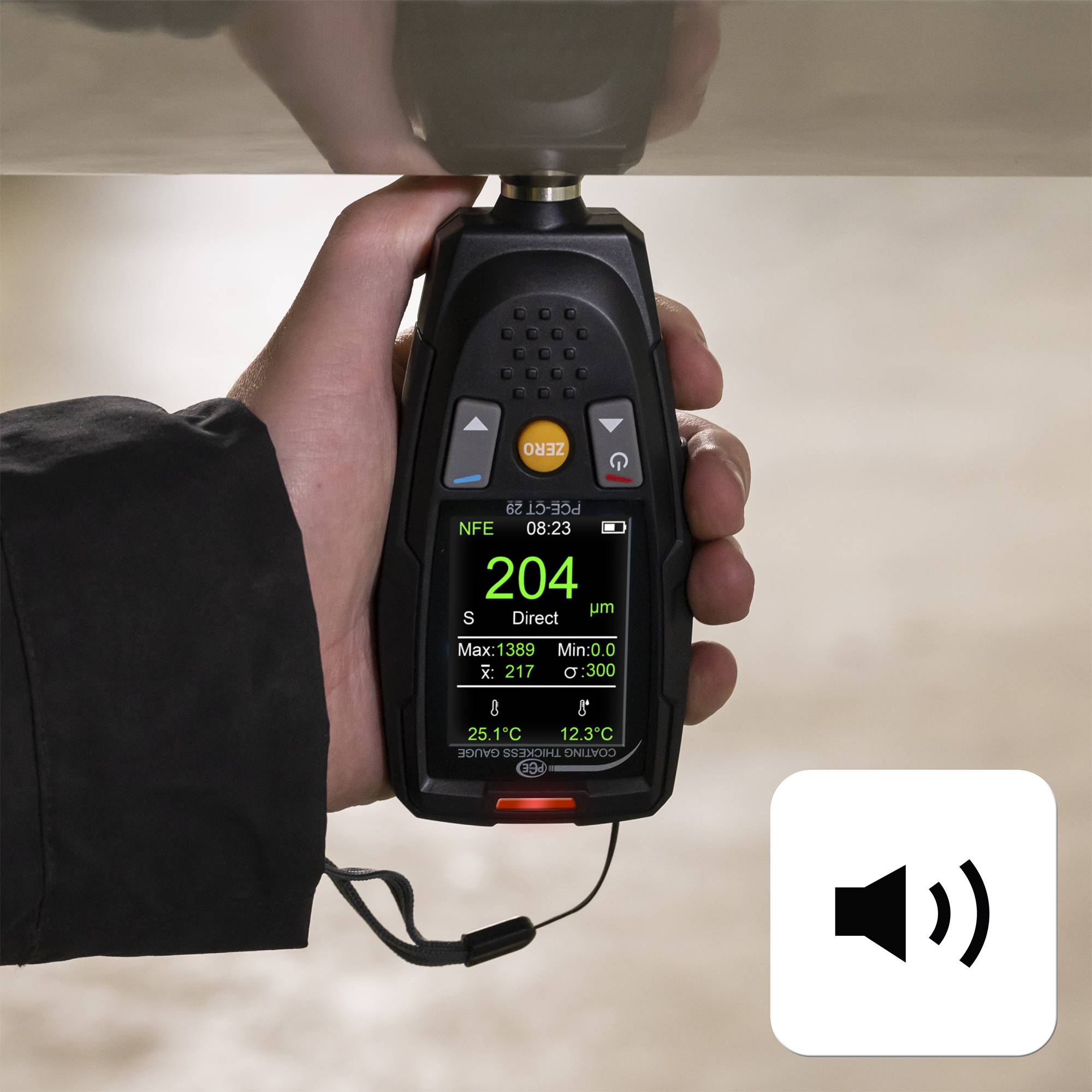 PCE Instruments PCE-CT 29 Paint meter 0 - 2000 µm