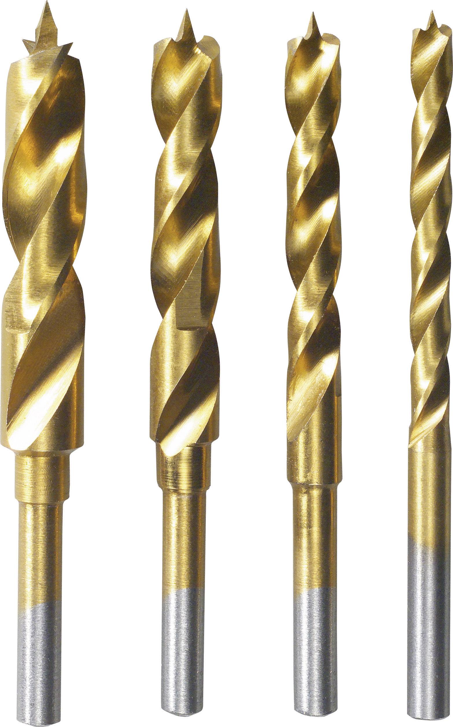 Dremel 26150636JA Wood twist drill bit set 4-piece 3 mm, 4 mm, 5 mm, 6 mm Cylinder shank 1 Set