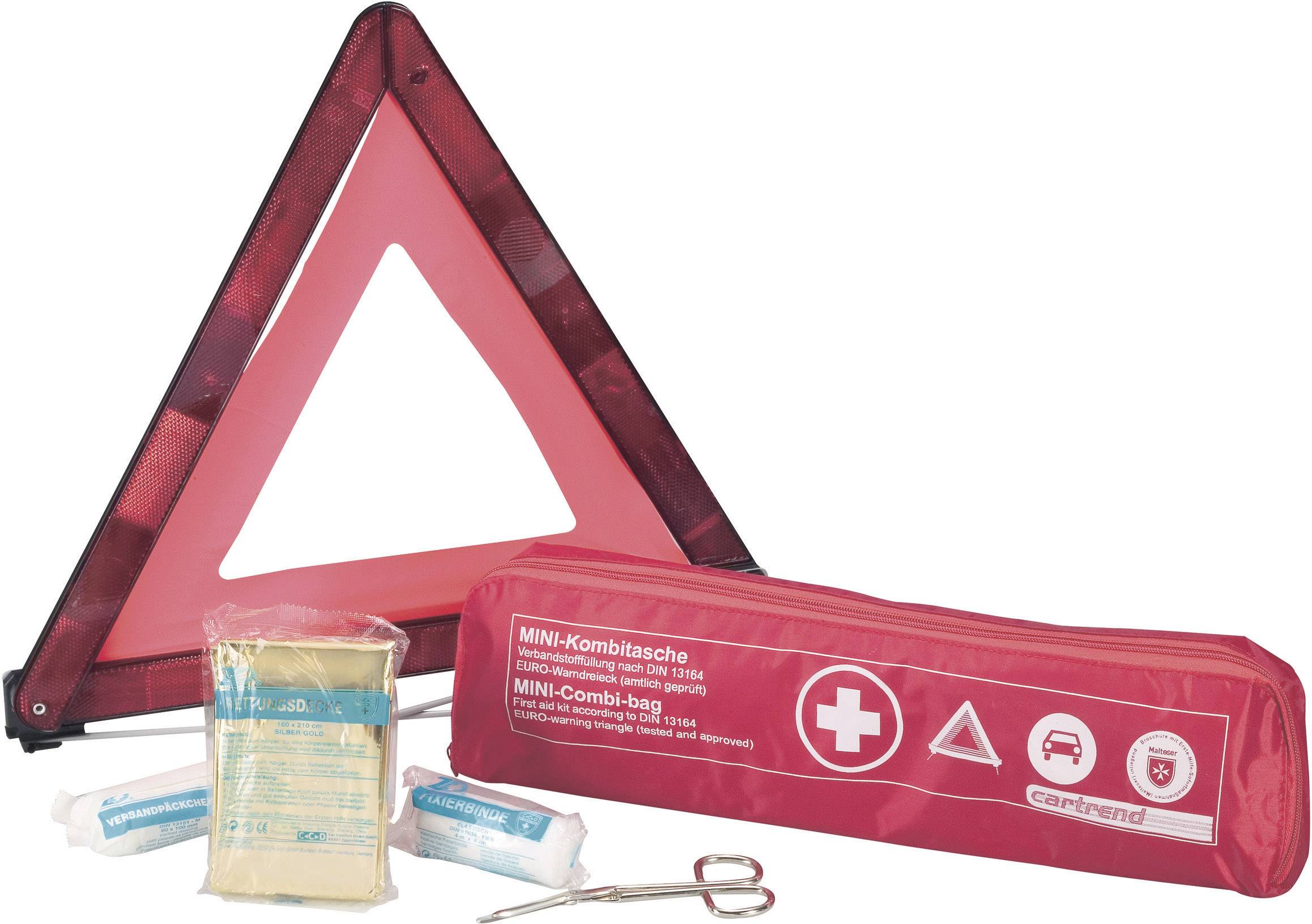 Malteser 43999912 First Aid bag Incl. warning triangle