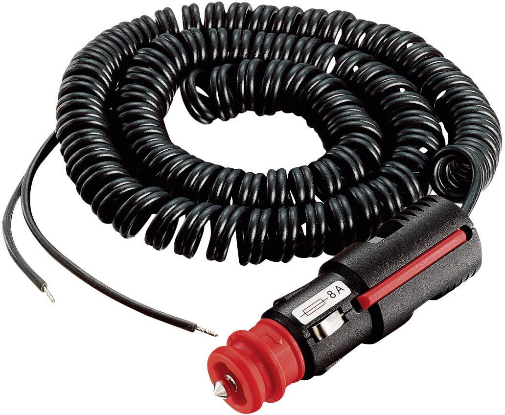 ProCar Extension cables Spiral cable with universal safety plug.