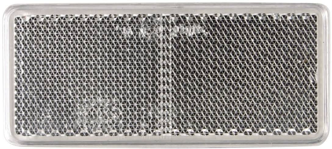 SecoRüt Reflector Rectangular White (L x W) 90 mm x 40 mm