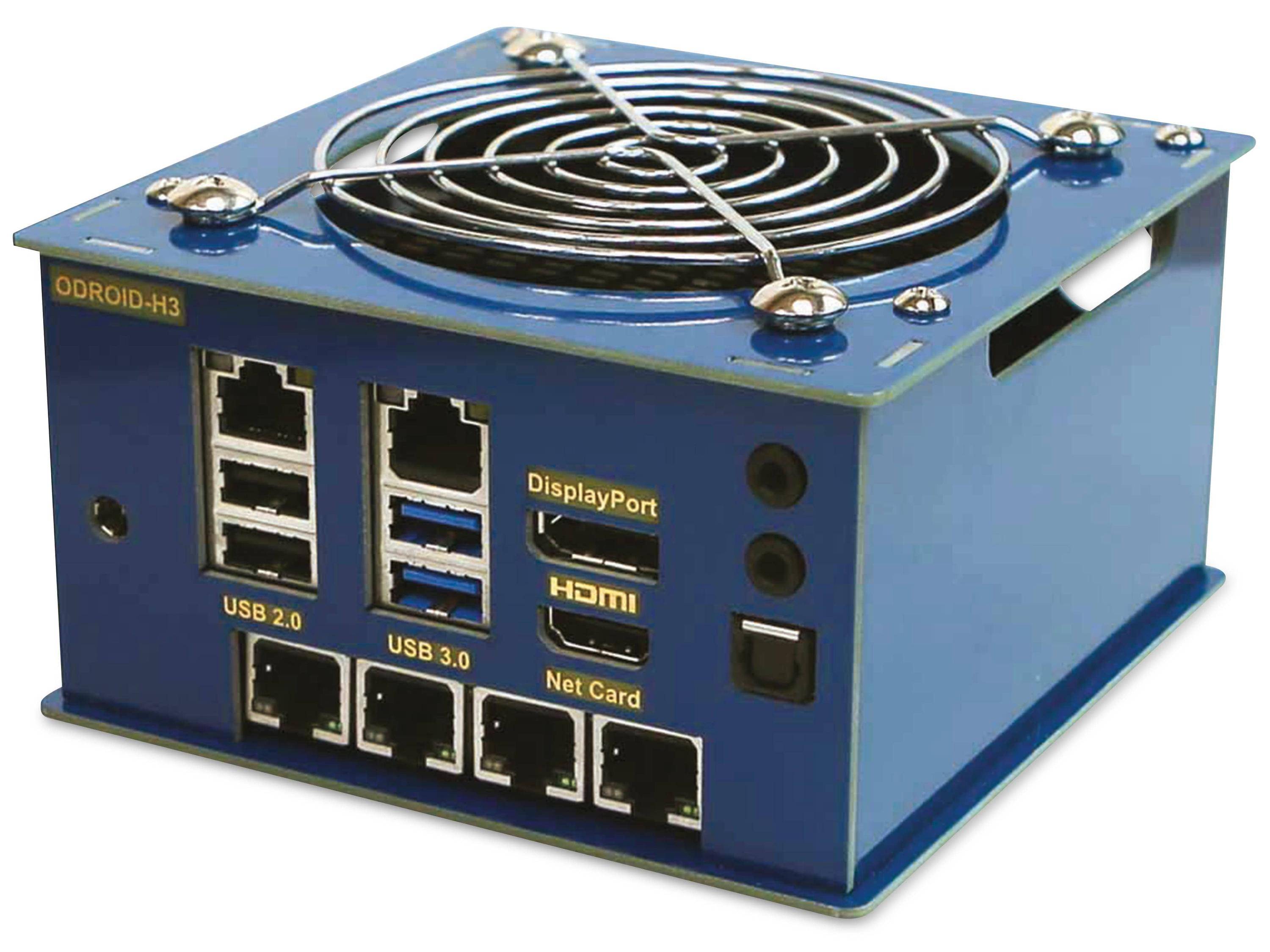 ODROID H3-CASE 6 SBC housing Blue