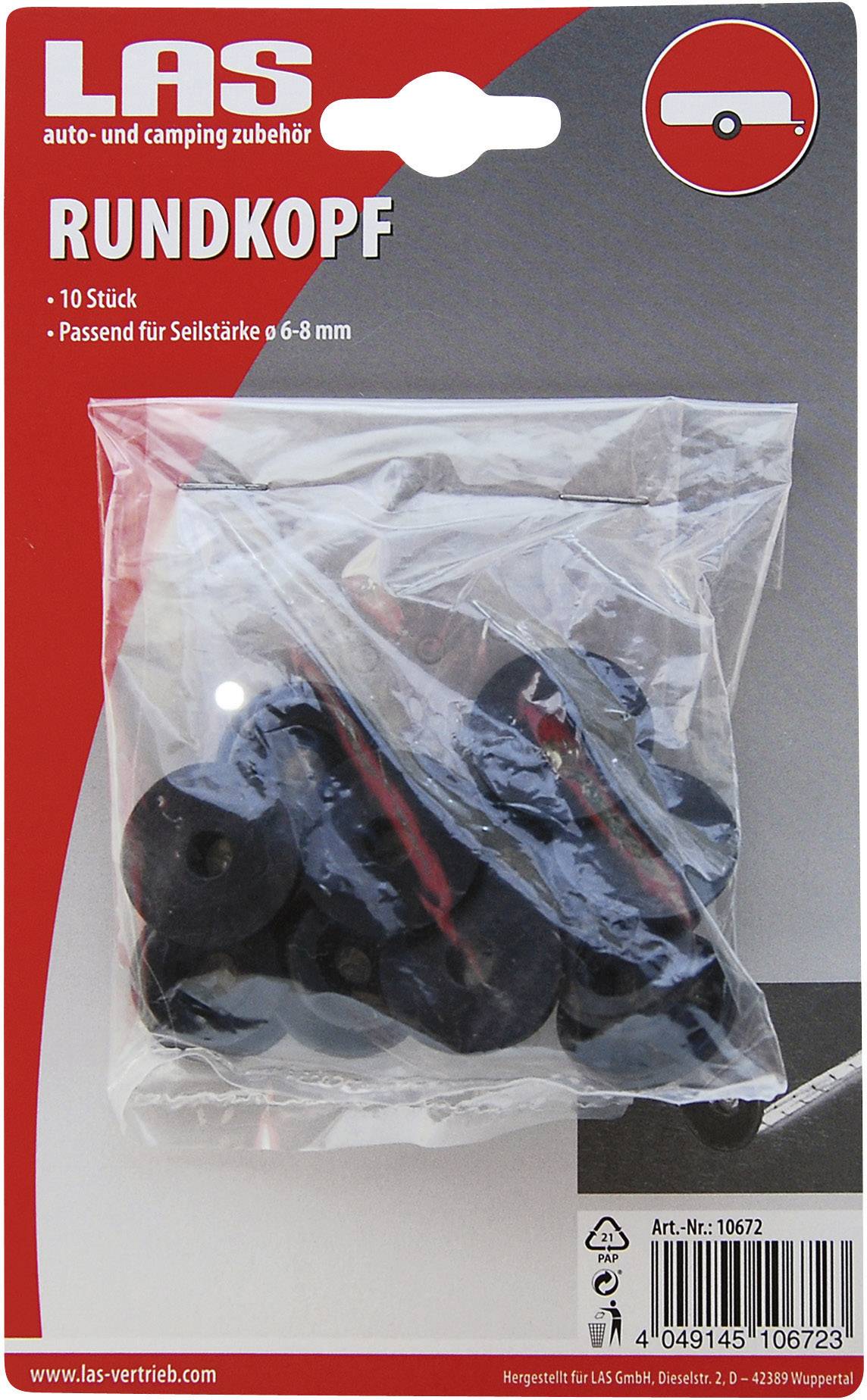 LAS 10672 10672 Ball head (Ø x H) 20 mm x 13 mm