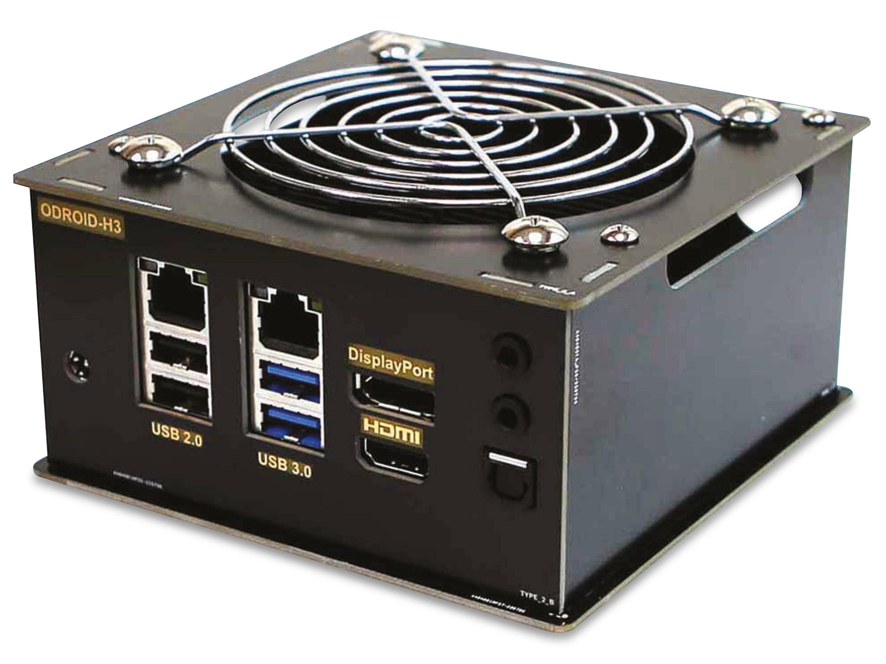 ODROID H3-CASE 3 SBC housing Black