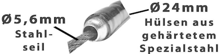 Security Plus GS 98 Chain lock Black Key lock